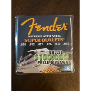 Fender Guitar Strings Super Bullets 3250R Nickelplated Steel Regular